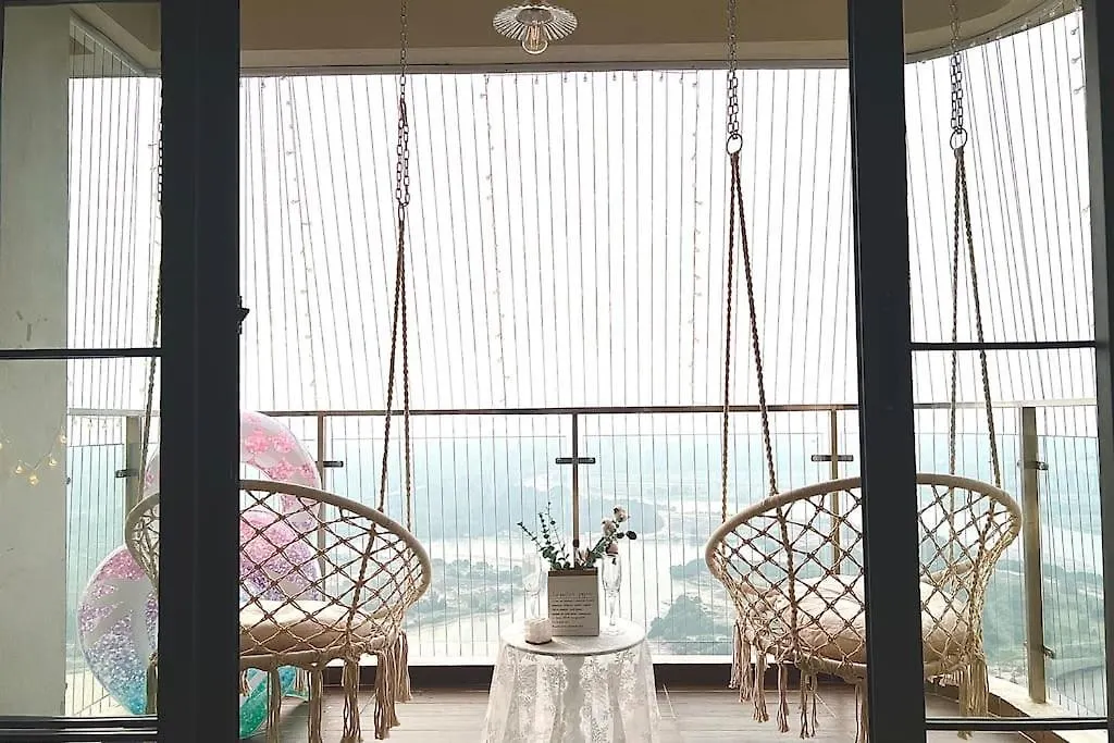 Dooga Insta-Grammable L47 Seaview Projector 4-7Pax Apartamento Johor Bahru